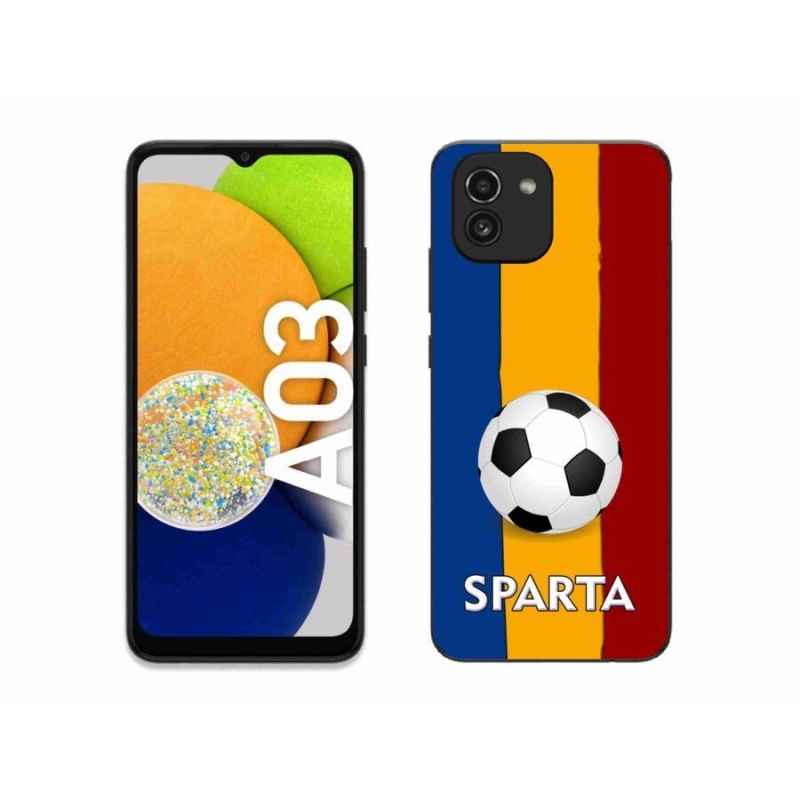 Gélový kryt mmCase na mobil Samsung Galaxy A03 - futbal 1