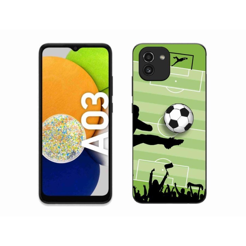 Gélový kryt mmCase na mobil Samsung Galaxy A03 - futbal 3