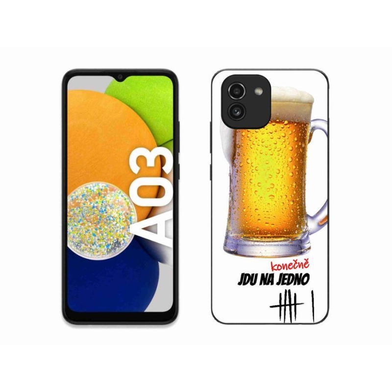 Gélový kryt mmCase na mobil Samsung Galaxy A03 - idem na jedno