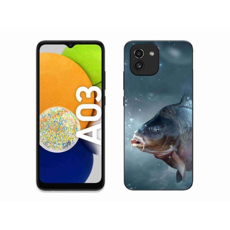 Gélový kryt mmCase na mobil Samsung Galaxy A03 - kapor a bublinky