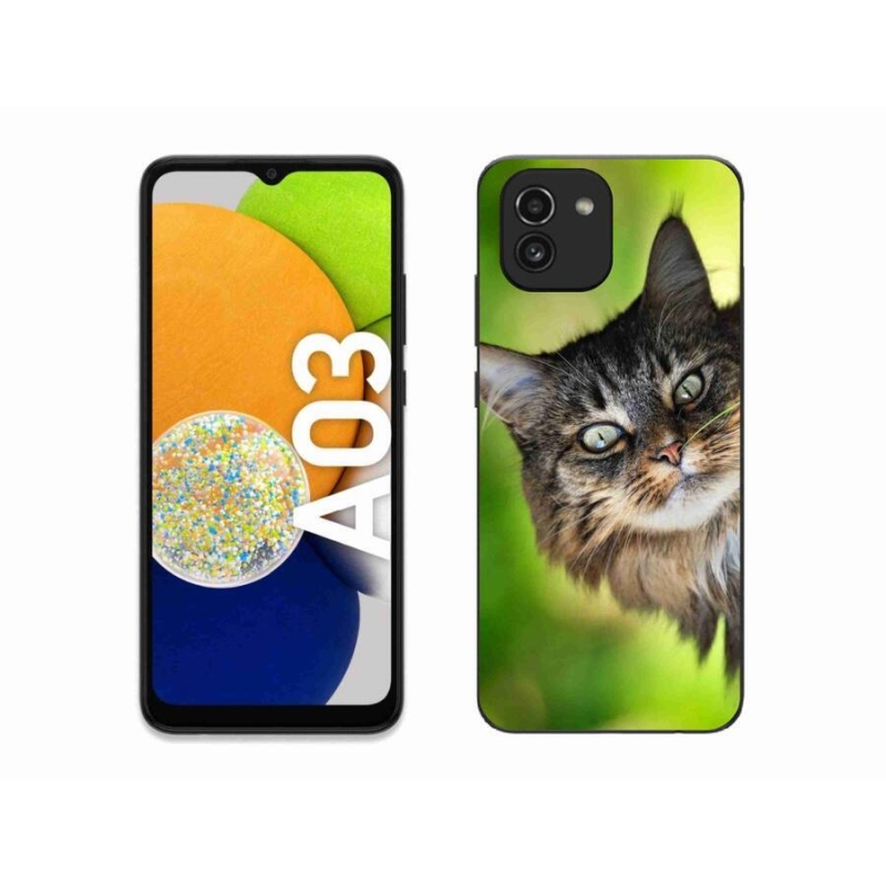 Gélový kryt mmCase na mobil Samsung Galaxy A03 - mačka 3