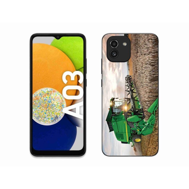 Gélový kryt mmCase na mobil Samsung Galaxy A03 - kombajn