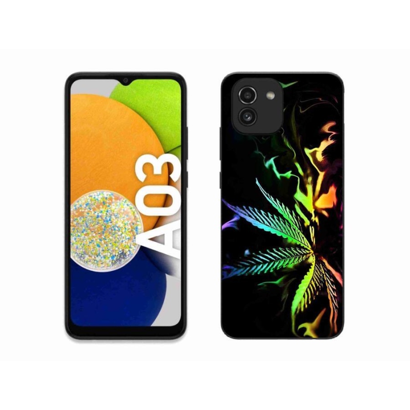 Gélový kryt mmCase na mobil Samsung Galaxy A03 - konope 2