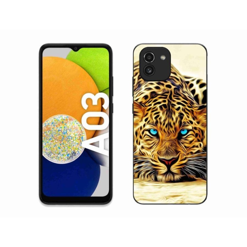 Gélový kryt mmCase na mobil Samsung Galaxy A03 - kreslený tiger