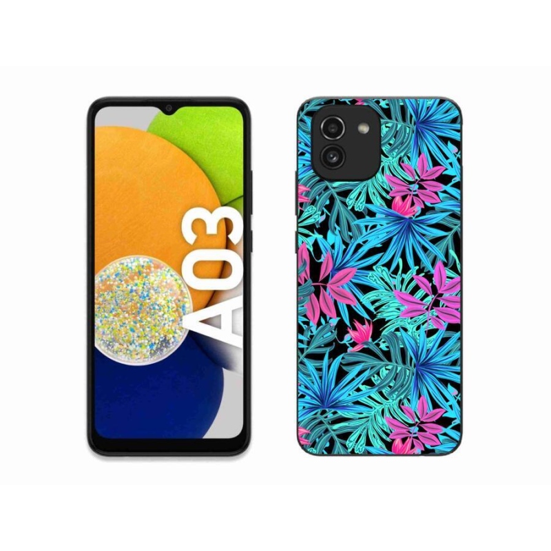 Gélový kryt mmCase na mobil Samsung Galaxy A03 - kvety 3