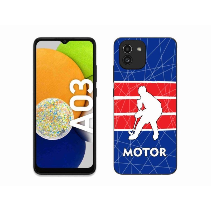 Gélový kryt mmCase na mobil Samsung Galaxy A03 - Motor