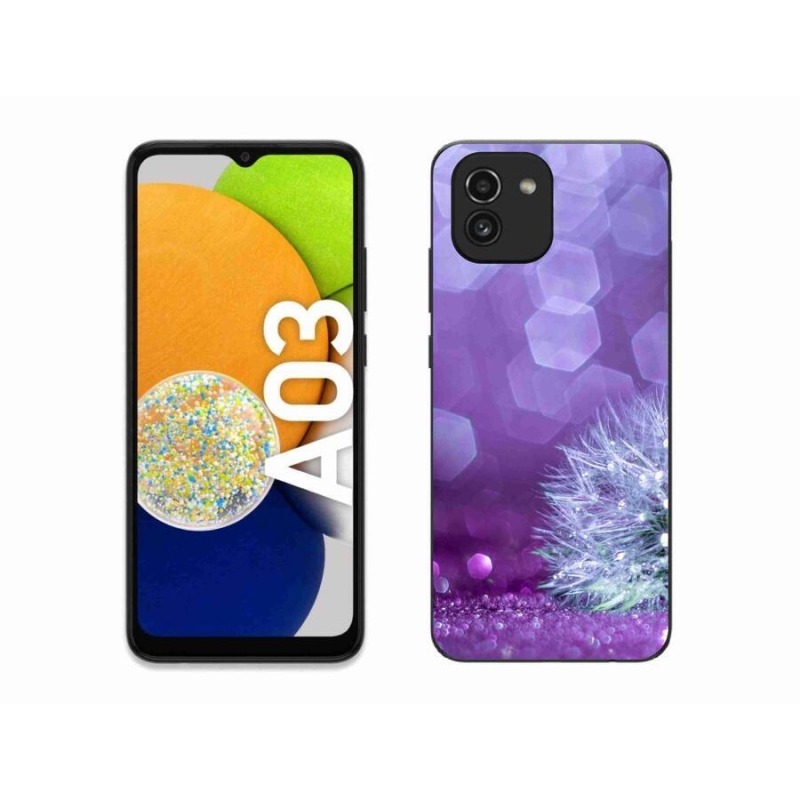 Gélový kryt mmCase na mobil Samsung Galaxy A03 - odkvitnutá púpava 2