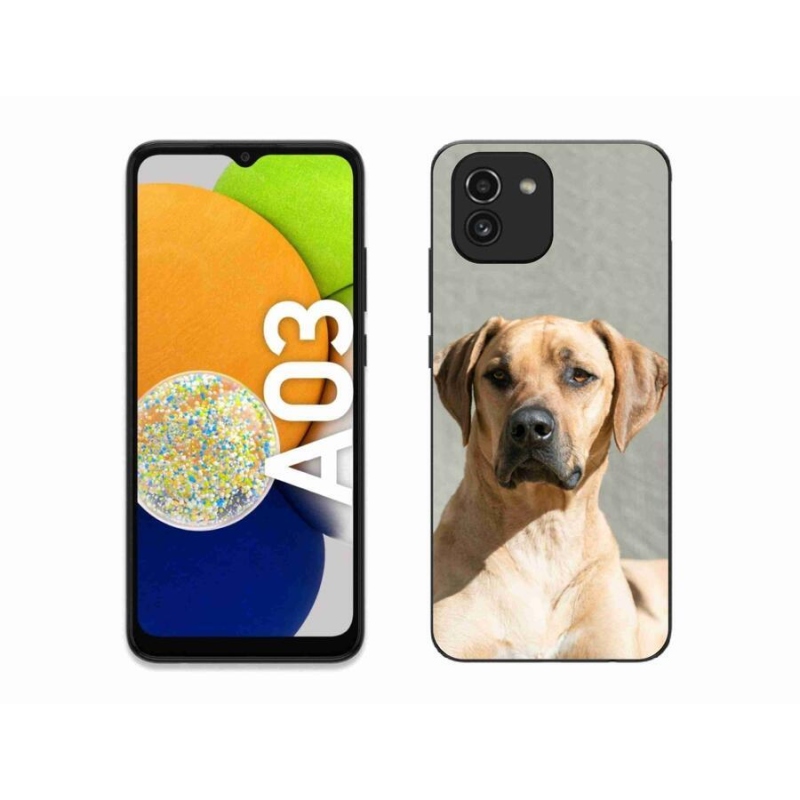 Gélový kryt mmCase na mobil Samsung Galaxy A03 - ridgeback