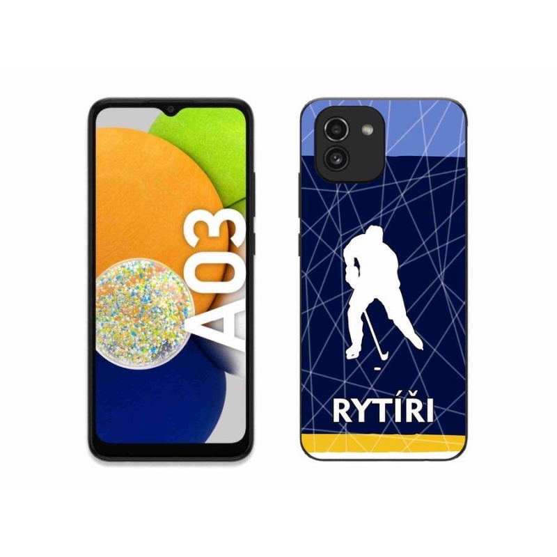 Gélový kryt mmCase na mobil Samsung Galaxy A03 - Rytieri