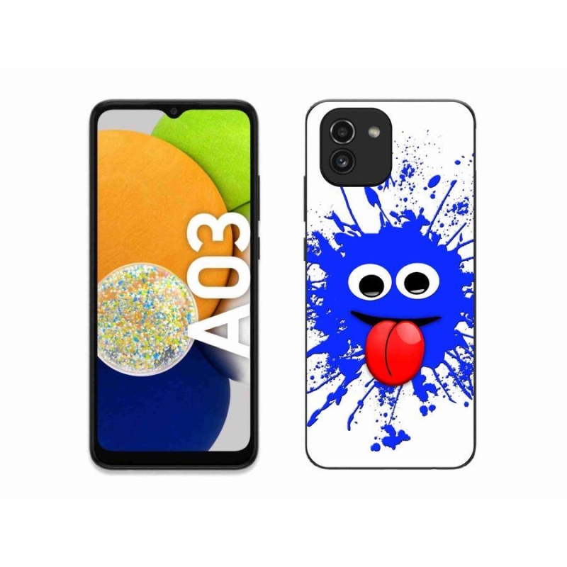 Gélový kryt mmCase na mobil Samsung Galaxy A03 - strašidlo