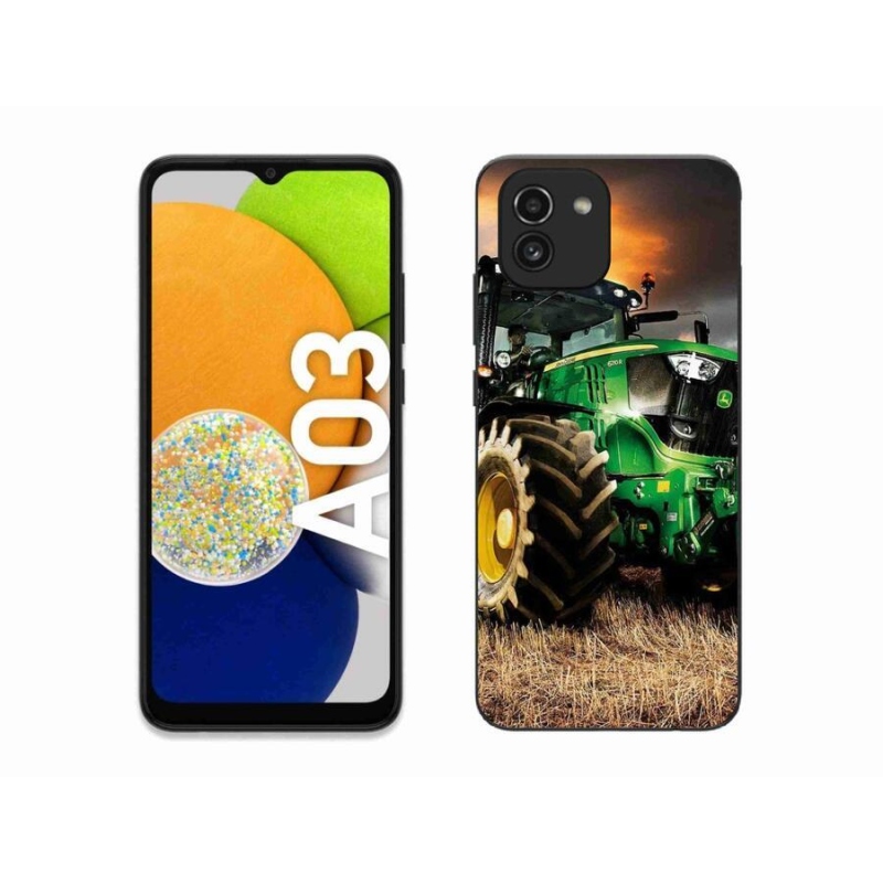 Gélový kryt mmCase na mobil Samsung Galaxy A03 - traktor