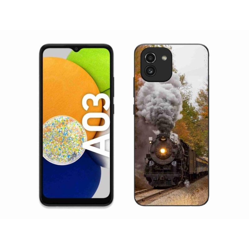 Gélový kryt mmCase na mobil Samsung Galaxy A03 - vlak 1