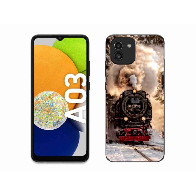 Gélový kryt mmCase na mobil Samsung Galaxy A03 - vlak