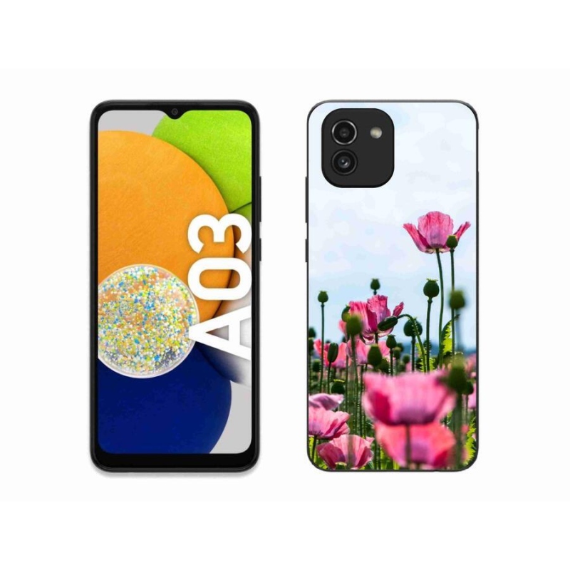 Gélový kryt mmCase na mobil Samsung Galaxy A03 - vlčí mak