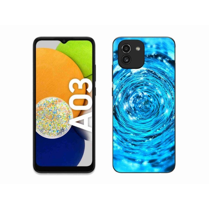 Gélový kryt mmCase na mobil Samsung Galaxy A03 - vodný vír