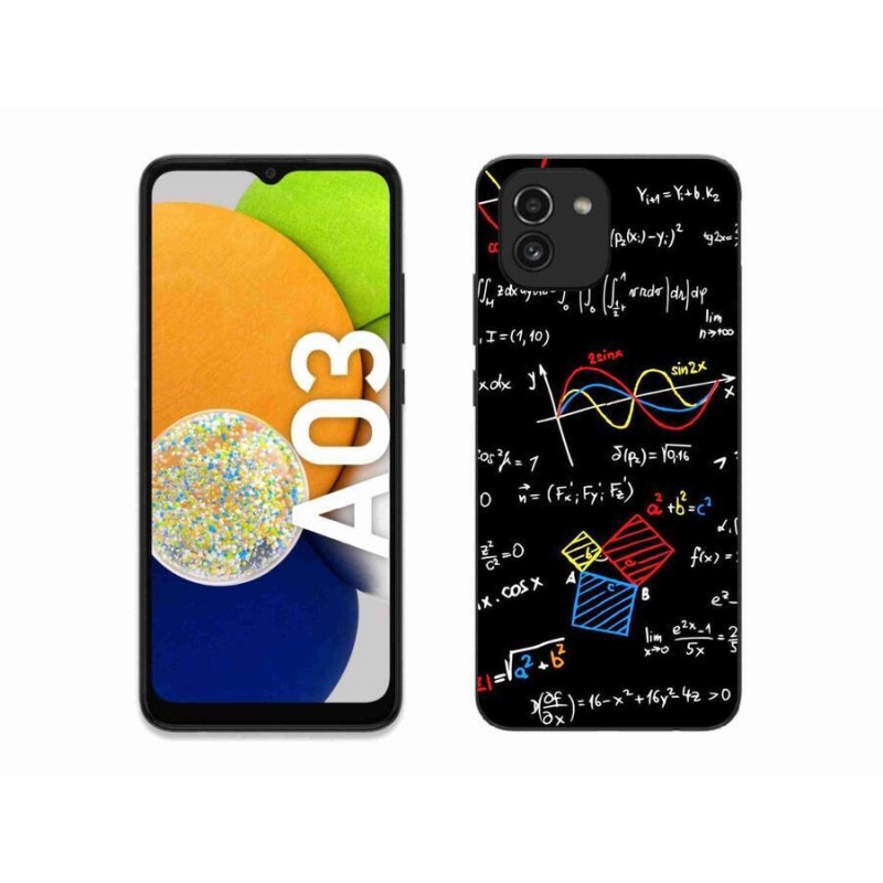 Gélový kryt mmCase na mobil Samsung Galaxy A03 - vzorčeky