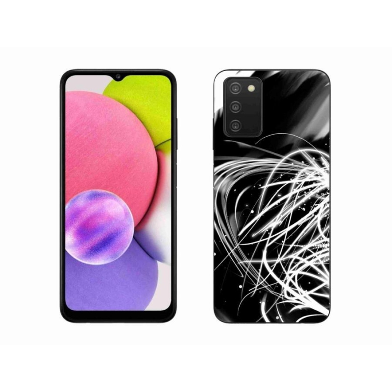 Gélový kryt mmCase na mobil Samsung Galaxy A03s (166.6 x 75.9 x 9.1) - abstrakt 2