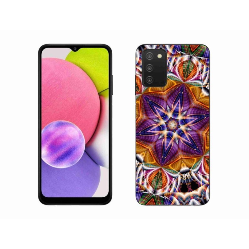 Gélový kryt mmCase na mobil Samsung Galaxy A03s (166.6 x 75.9 x 9.1) - abstrakt 6