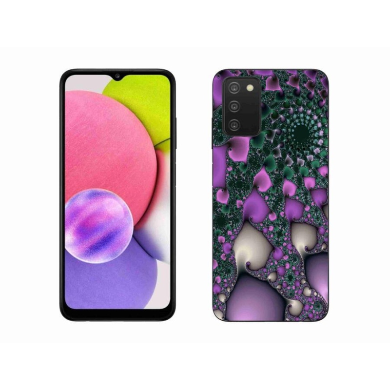 Gélový kryt mmCase na mobil Samsung Galaxy A03s (166.6 x 75.9 x 9.1) - abstrakt 7