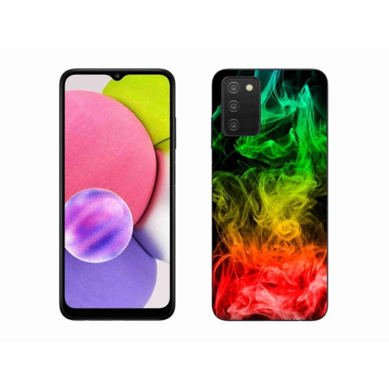 Gélový kryt mmCase na mobil Samsung Galaxy A03s (166.6 x 75.9 x 9.1) - abstraktné vzor 7