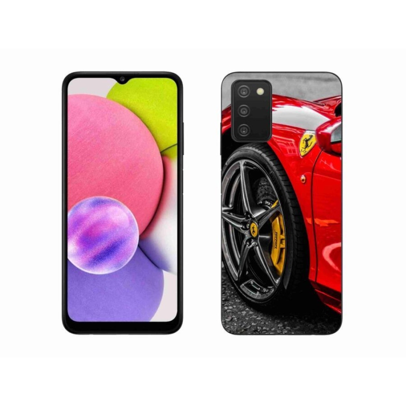 Gélový kryt mmCase na mobil Samsung Galaxy A03s (166.6 x 75.9 x 9.1) - auto 1