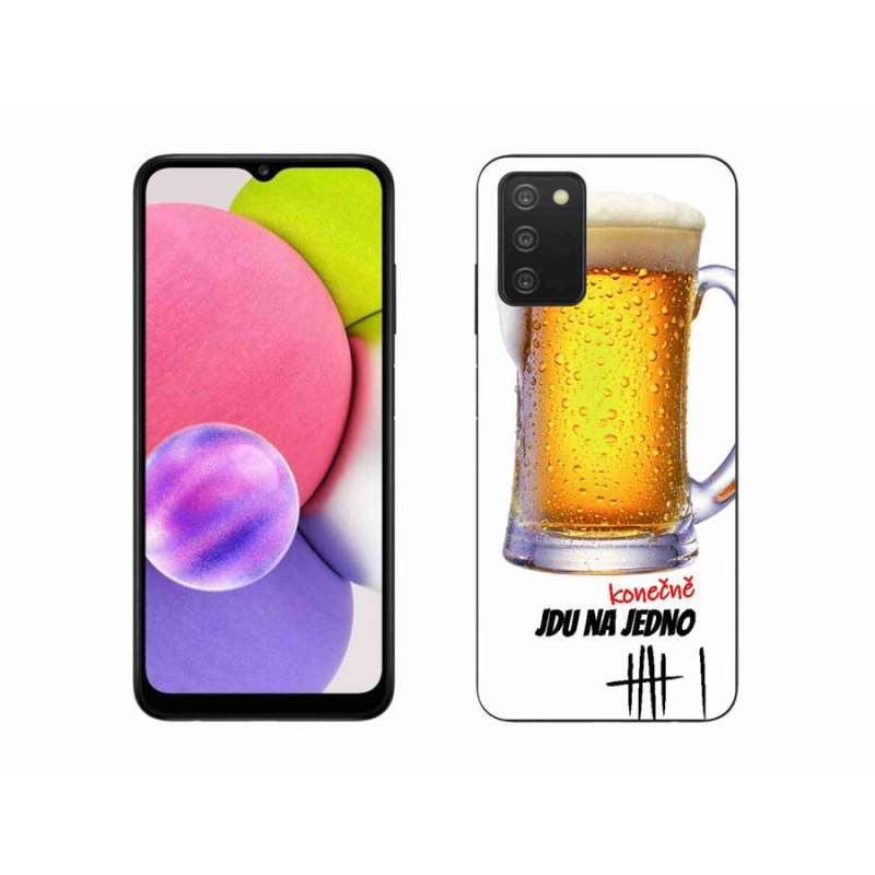 Gélový kryt mmCase na mobil Samsung Galaxy A03s (166.6 x 75.9 x 9.1) - idem na jedno