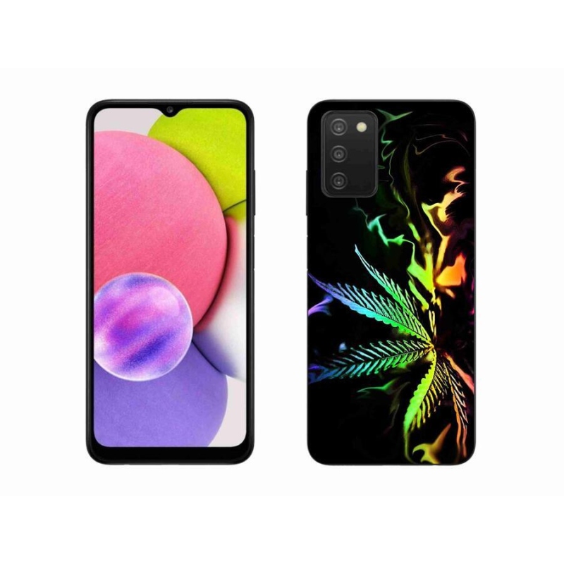 Gélový kryt mmCase na mobil Samsung Galaxy A03s (166.6 x 75.9 x 9.1) - konope 2