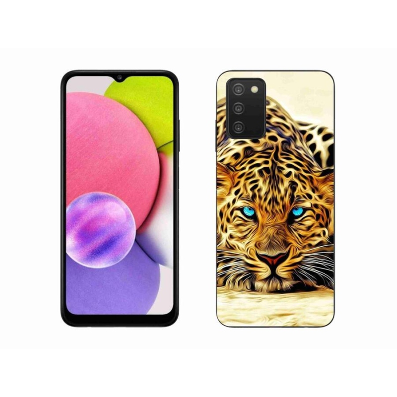 Gélový kryt mmCase na mobil Samsung Galaxy A03s (166.6 x 75.9 x 9.1) - kreslený tiger