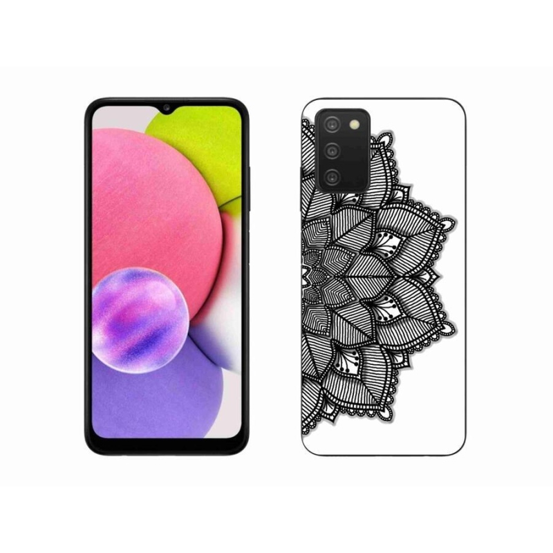 Gélový kryt mmCase na mobil Samsung Galaxy A03s (166.6 x 75.9 x 9.1) - mandala