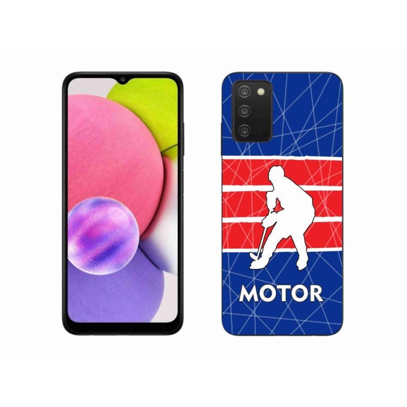 Gélový kryt mmCase na mobil Samsung Galaxy A03s (166.6 x 75.9 x 9.1) - Motor