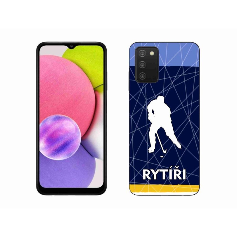 Gélový kryt mmCase na mobil Samsung Galaxy A03s (166.6 x 75.9 x 9.1) - Rytieri