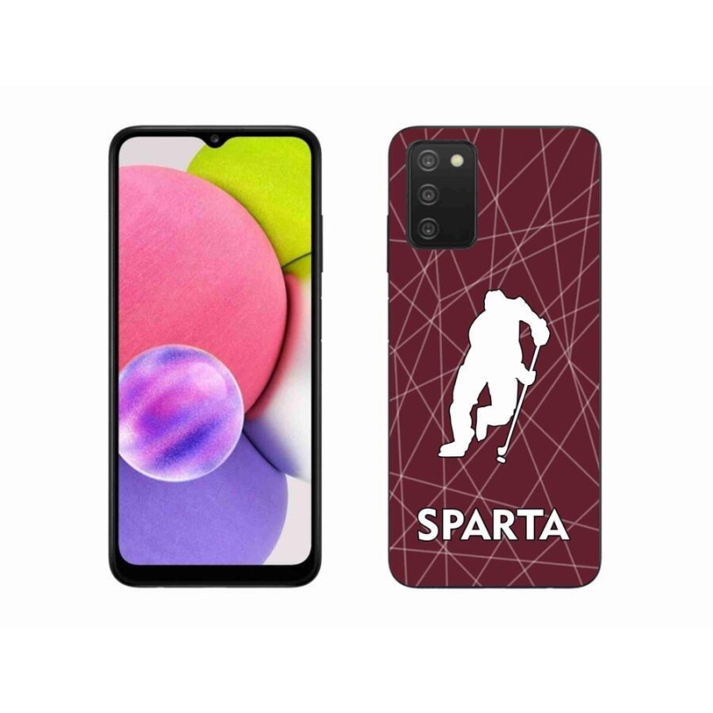 Gélový kryt mmCase na mobil Samsung Galaxy A03s (166.6 x 75.9 x 9.1) - Sparta