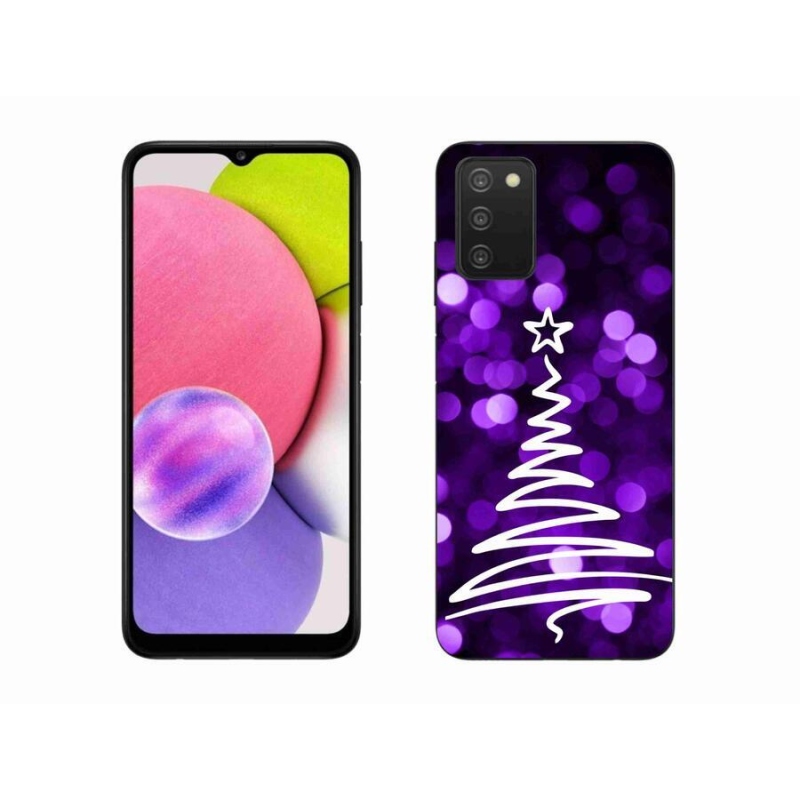 Gélový kryt mmCase na mobil Samsung Galaxy A03s (166.6 x 75.9 x 9.1) - stromček