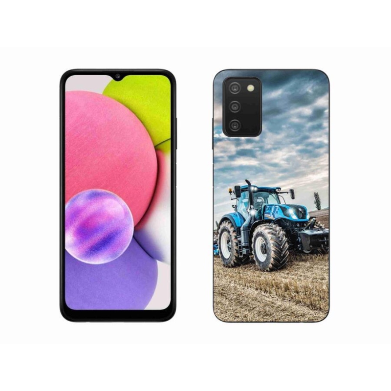 Gélový kryt mmCase na mobil Samsung Galaxy A03s (166.6 x 75.9 x 9.1) - traktor 2