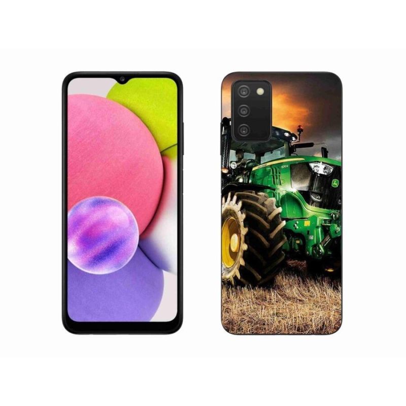 Gélový kryt mmCase na mobil Samsung Galaxy A03s (166.6 x 75.9 x 9.1) - traktor