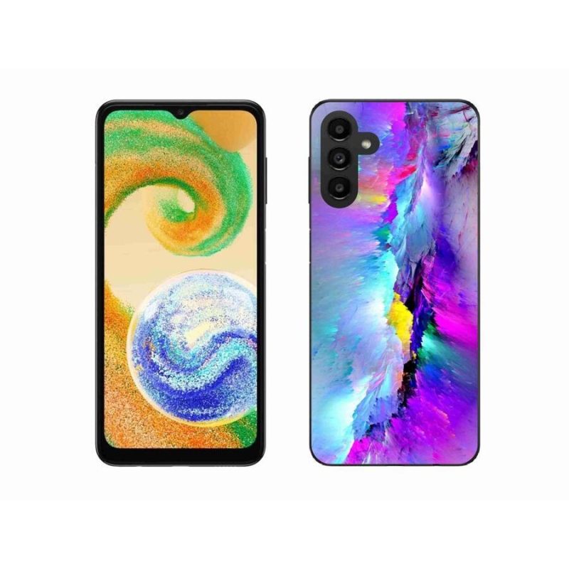 Gélový kryt mmCase na mobil Samsung Galaxy A04s (164.7x76.7x9.1mm) - abstrakt