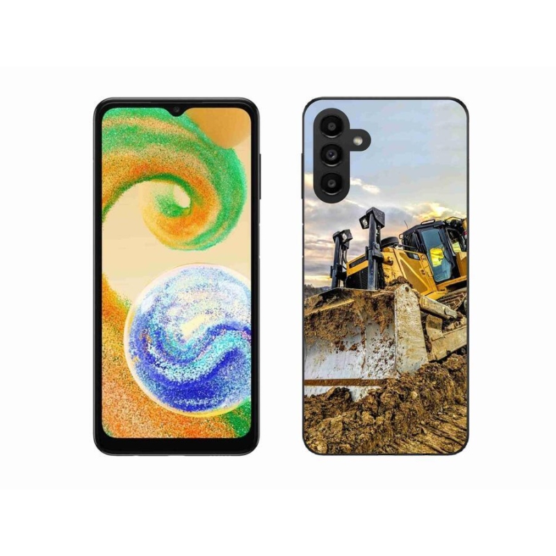 Gélový kryt mmCase na mobil Samsung Galaxy A04s (164.7x76.7x9.1mm) - bager