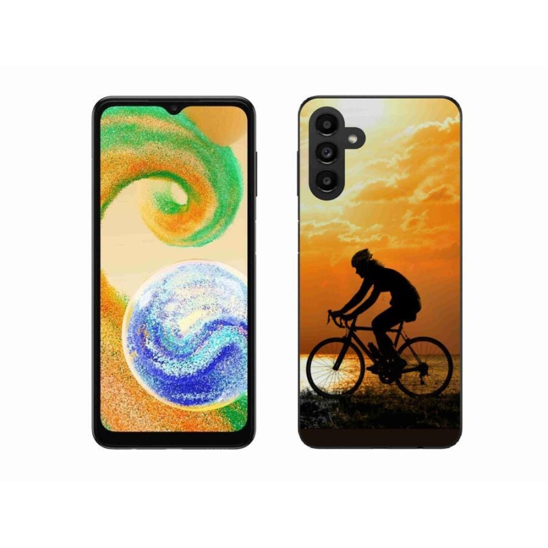 Gélový kryt mmCase na mobil Samsung Galaxy A04s (164.7x76.7x9.1mm) - cyklovýlet