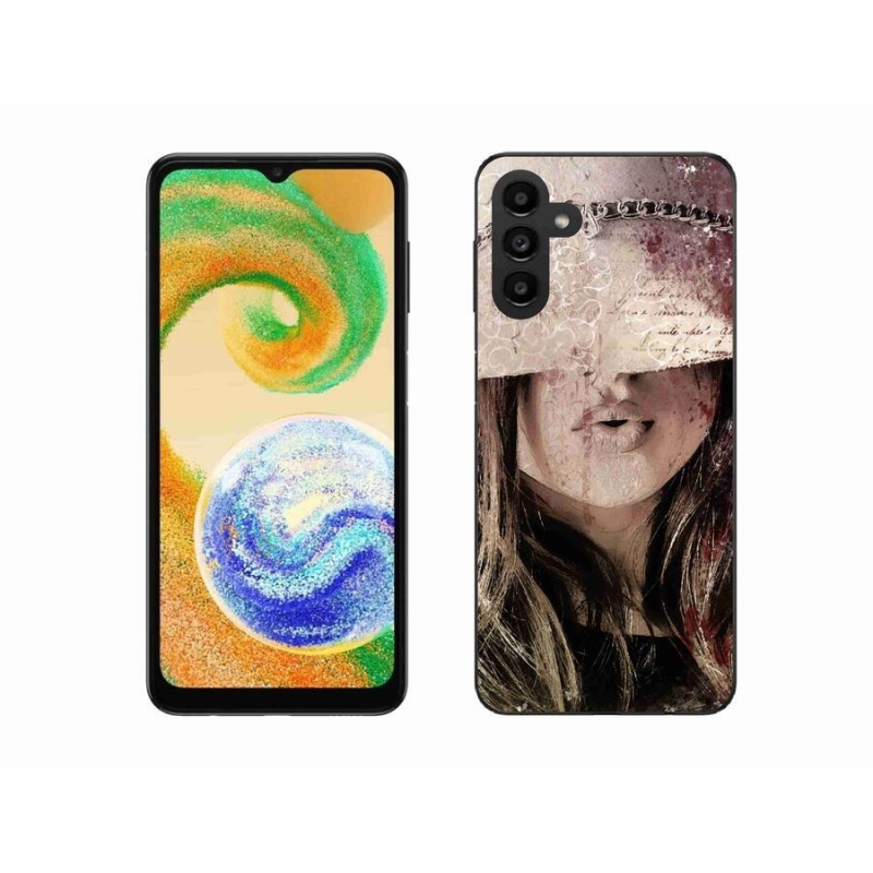 Gélový kryt mmCase na mobil Samsung Galaxy A04s (164.7x76.7x9.1mm) - dievča