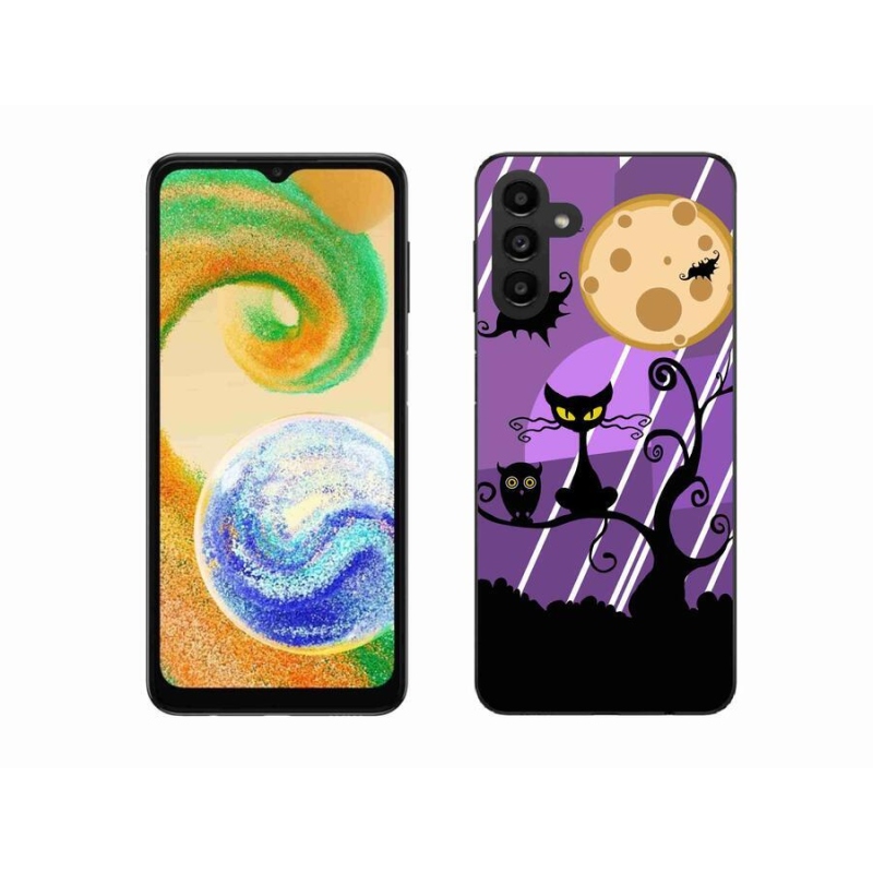 Gélový kryt mmCase na mobil Samsung Galaxy A04s (164.7x76.7x9.1mm) - halloween