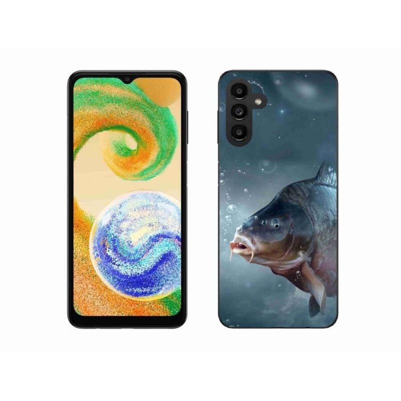 Gélový kryt mmCase na mobil Samsung Galaxy A04s (164.7x76.7x9.1mm) - kapor a bublinky