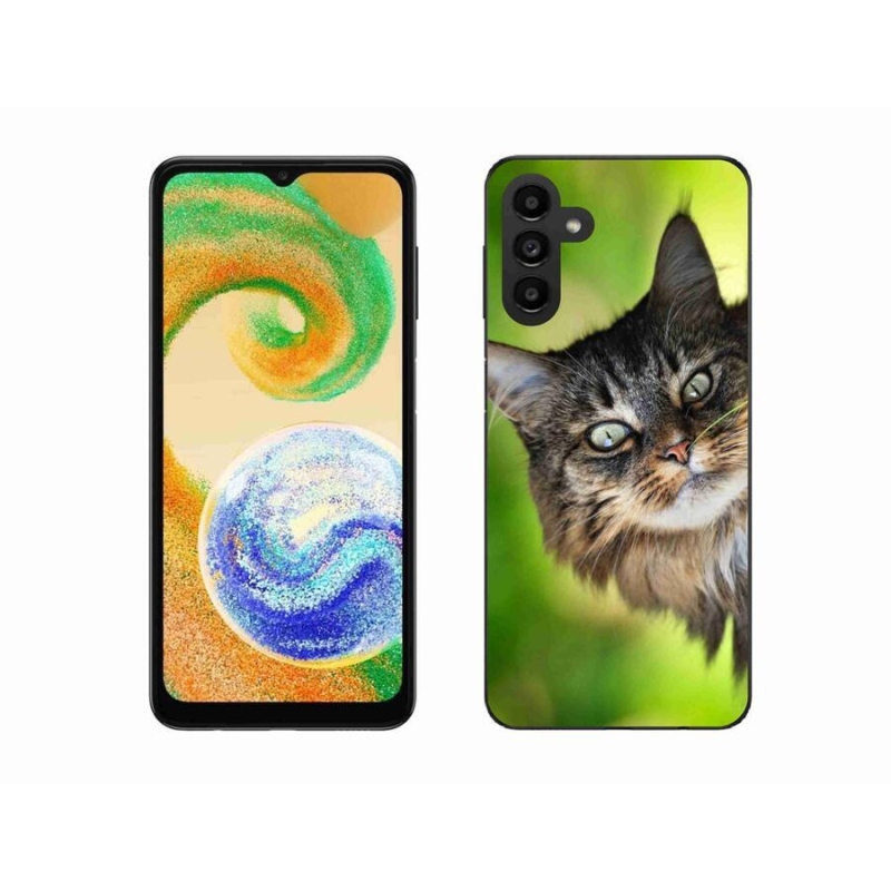 Gélový kryt mmCase na mobil Samsung Galaxy A04s (164.7x76.7x9.1mm) - mačka 3