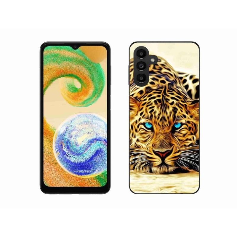 Gélový kryt mmCase na mobil Samsung Galaxy A04s (164.7x76.7x9.1mm) - kreslený tiger