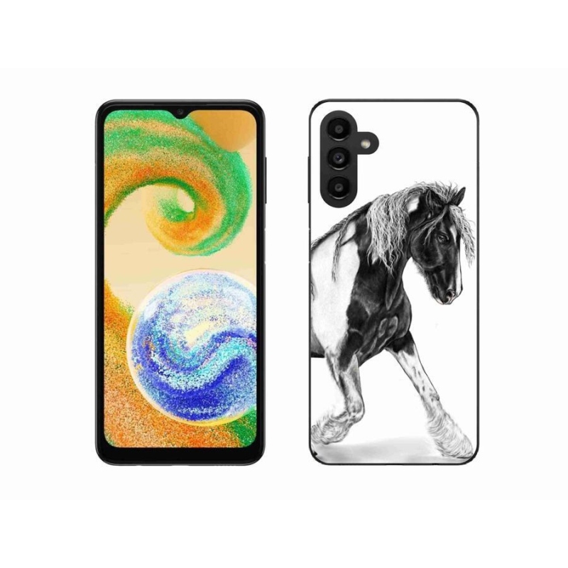 Gélový kryt mmCase na mobil Samsung Galaxy A04s (164.7x76.7x9.1mm) - kôň