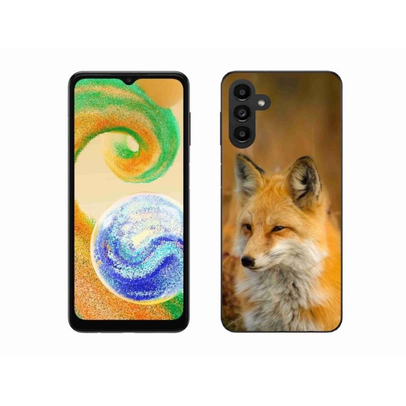 Gélový kryt mmCase na mobil Samsung Galaxy A04s (164.7x76.7x9.1mm) - líška