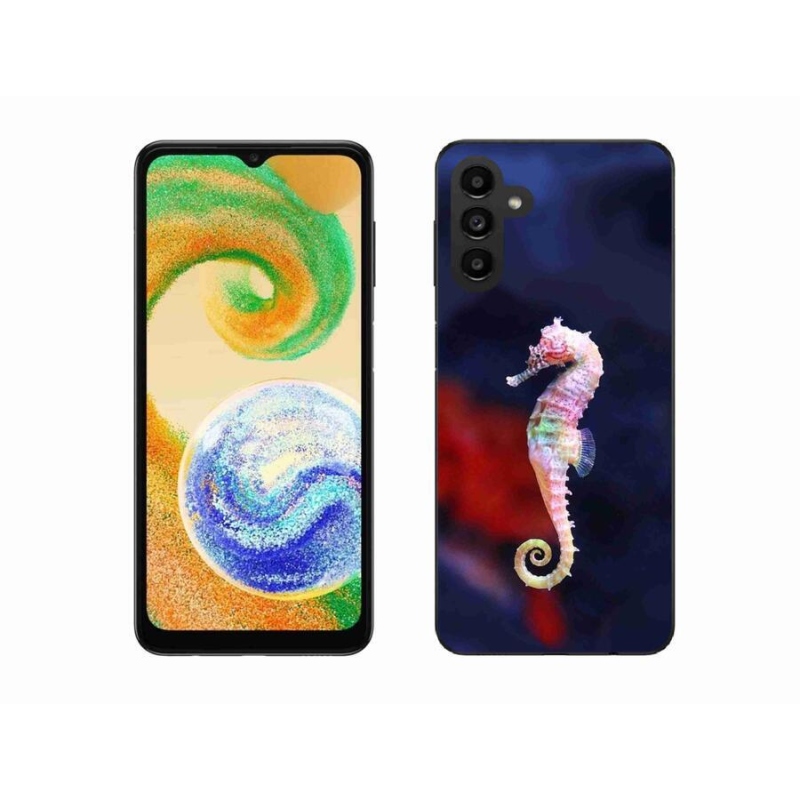 Gélový kryt mmCase na mobil Samsung Galaxy A04s (164.7x76.7x9.1mm) - morský koník