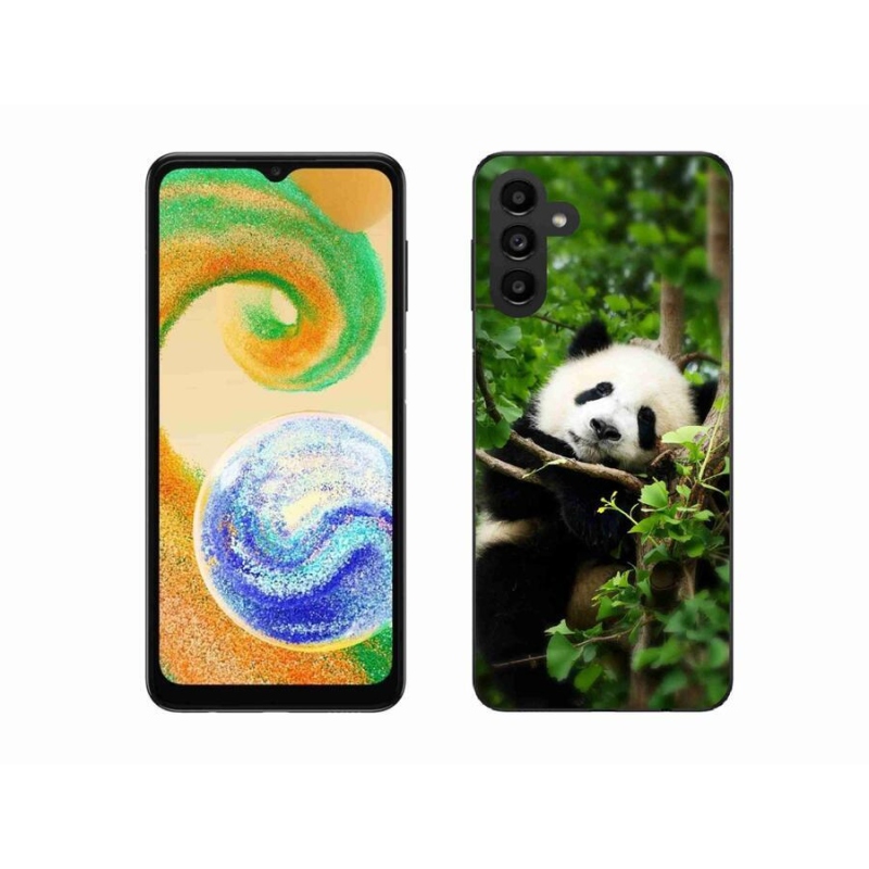 Gélový kryt mmCase na mobil Samsung Galaxy A04s (164.7x76.7x9.1mm) - panda