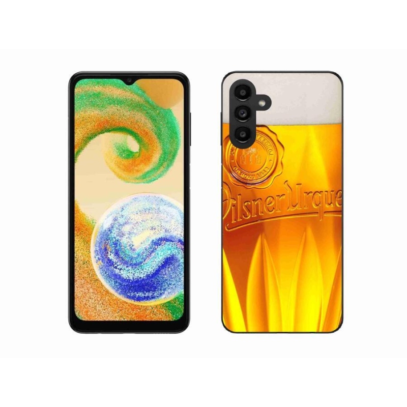 Gélový kryt mmCase na mobil Samsung Galaxy A04s (164.7x76.7x9.1mm) - pivo