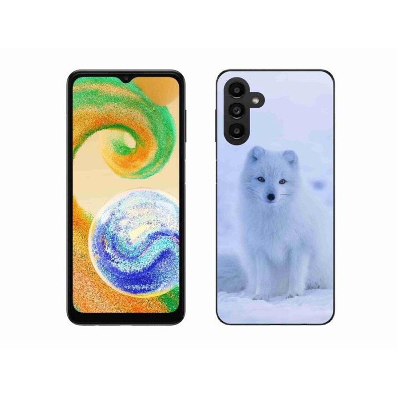 Gélový kryt mmCase na mobil Samsung Galaxy A04s (164.7x76.7x9.1mm) - polárna líška