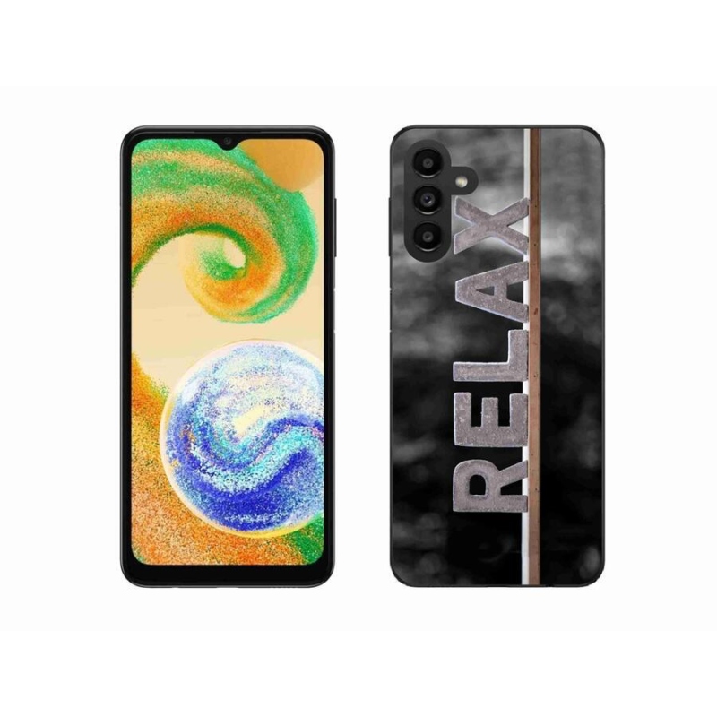 Gélový kryt mmCase na mobil Samsung Galaxy A04s (164.7x76.7x9.1mm) - relax 1